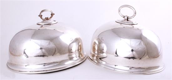 English silverplate meat domes 134ec1