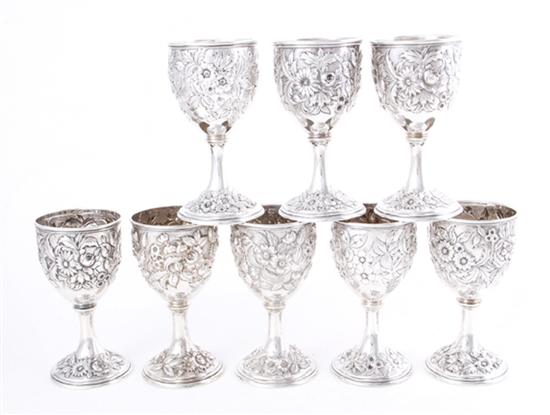 Southern sterling goblet set by