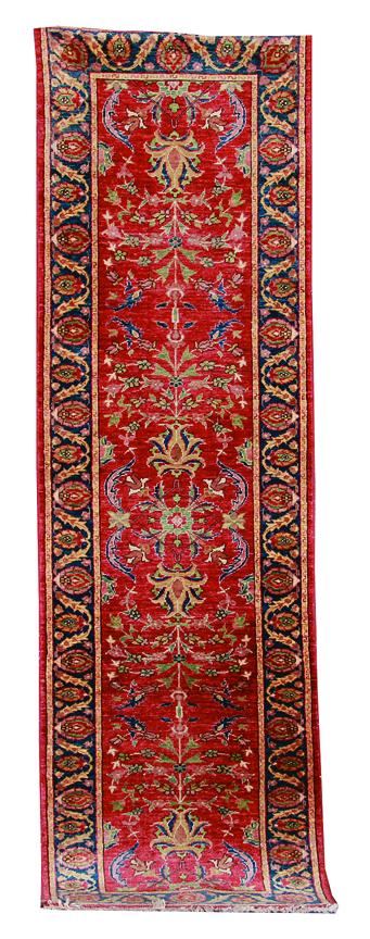 Oriental runner 9'2'' x 2'9'' Provenance: