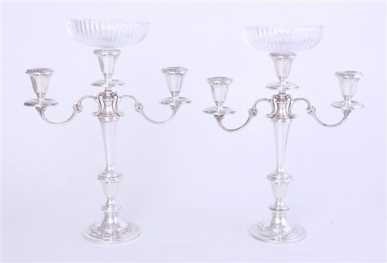 Pair Gorham sterling candelabra 134f5c