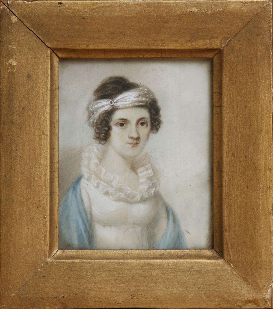 Miniature on Ivory Amelia Maria Wainwright