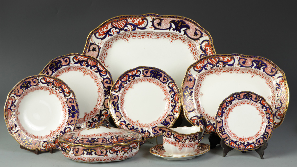 Set of Royal Crown Derby Platter