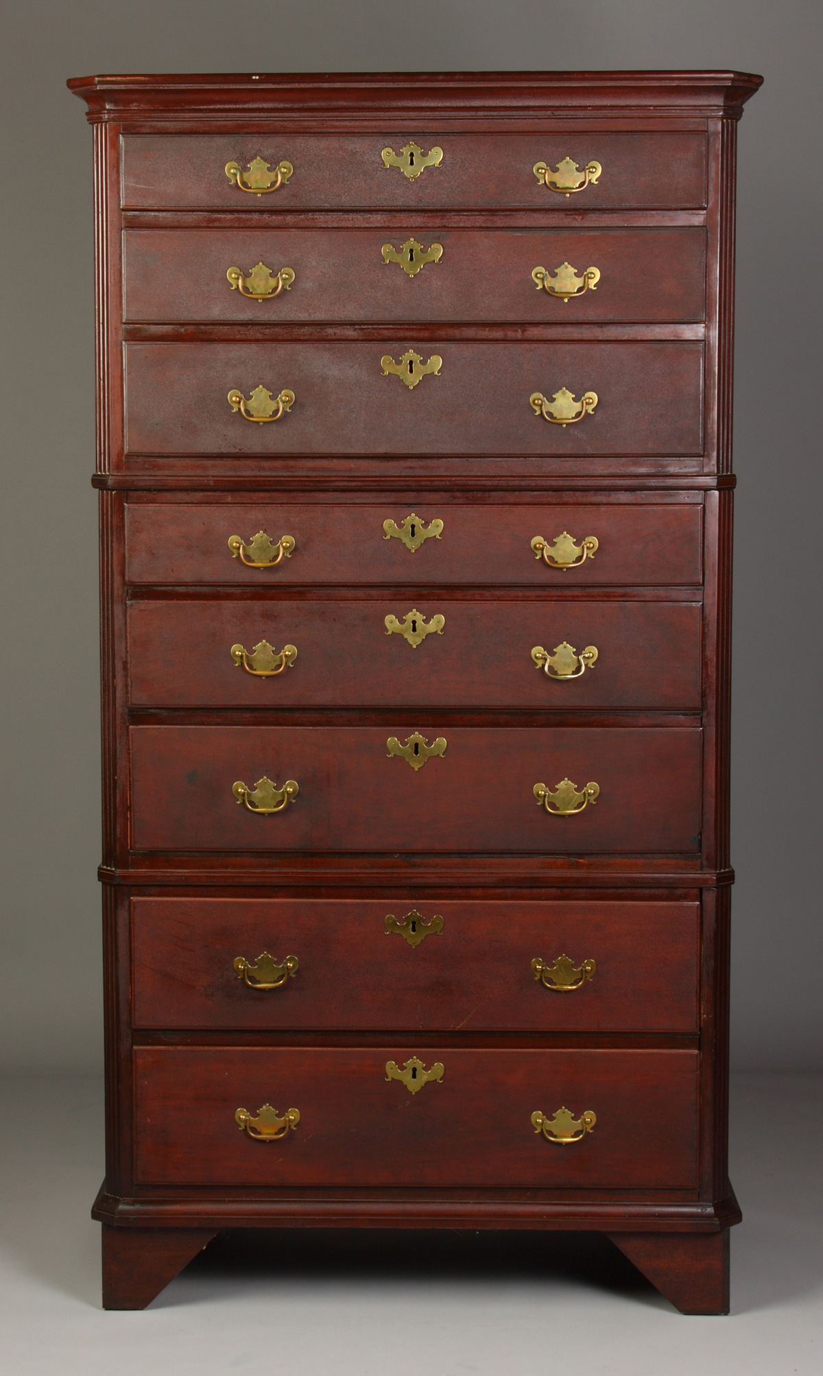 18th Cent Cherry Southern 8 Drawer 1350b0