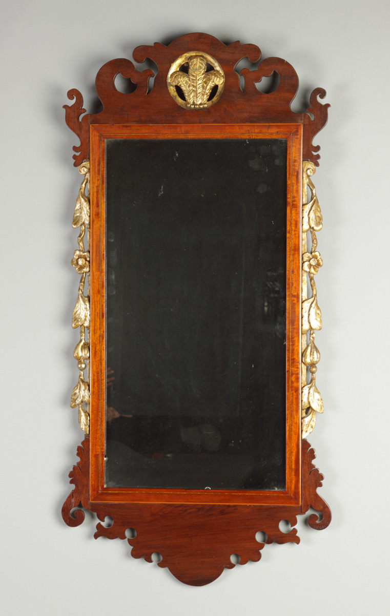 Chippendale Mahogany Mirror Restorations  1350b1