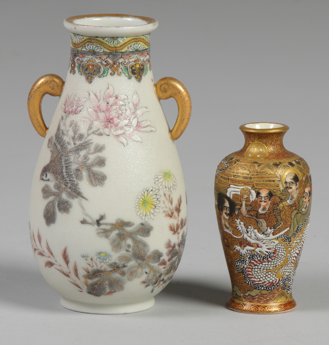 2 Sgn Japanese Vases Both Exc Max  1350da