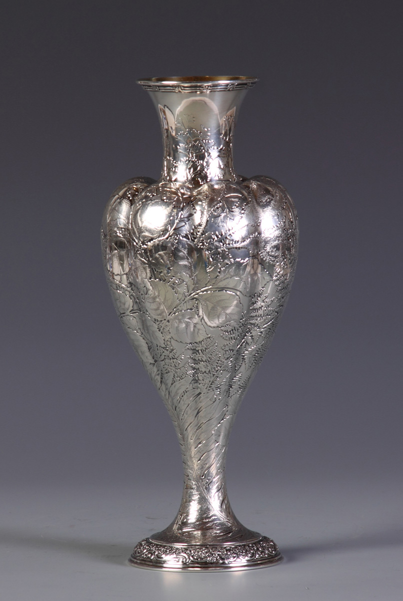 Tiffany & Co. Makers Sterling Vase