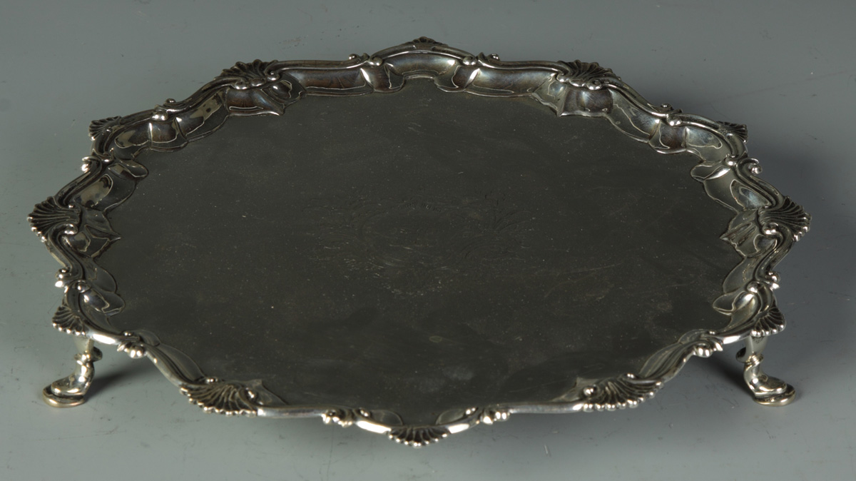 George III Sterling Salver 39.