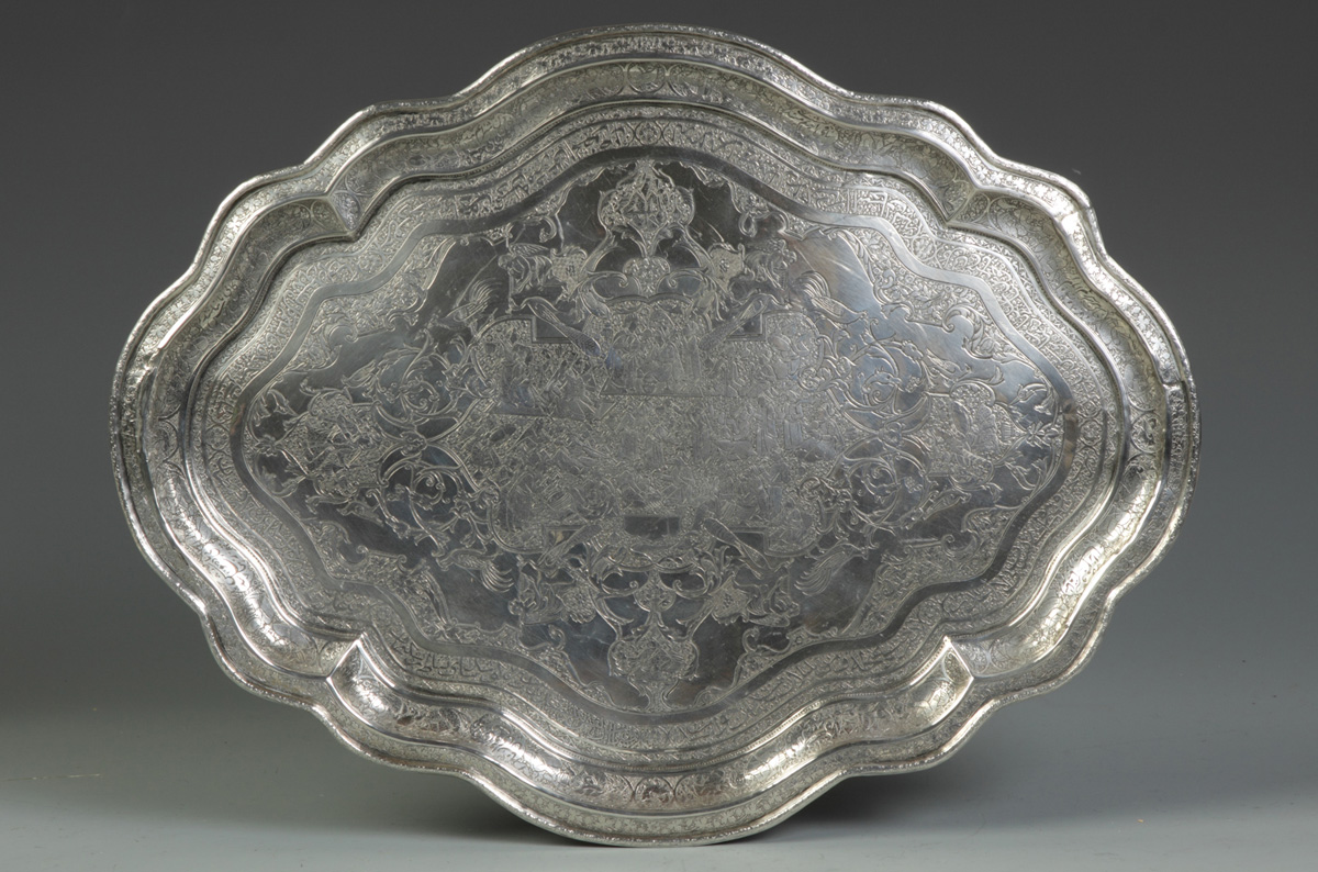 Early Silver Tray 76. Early Silver