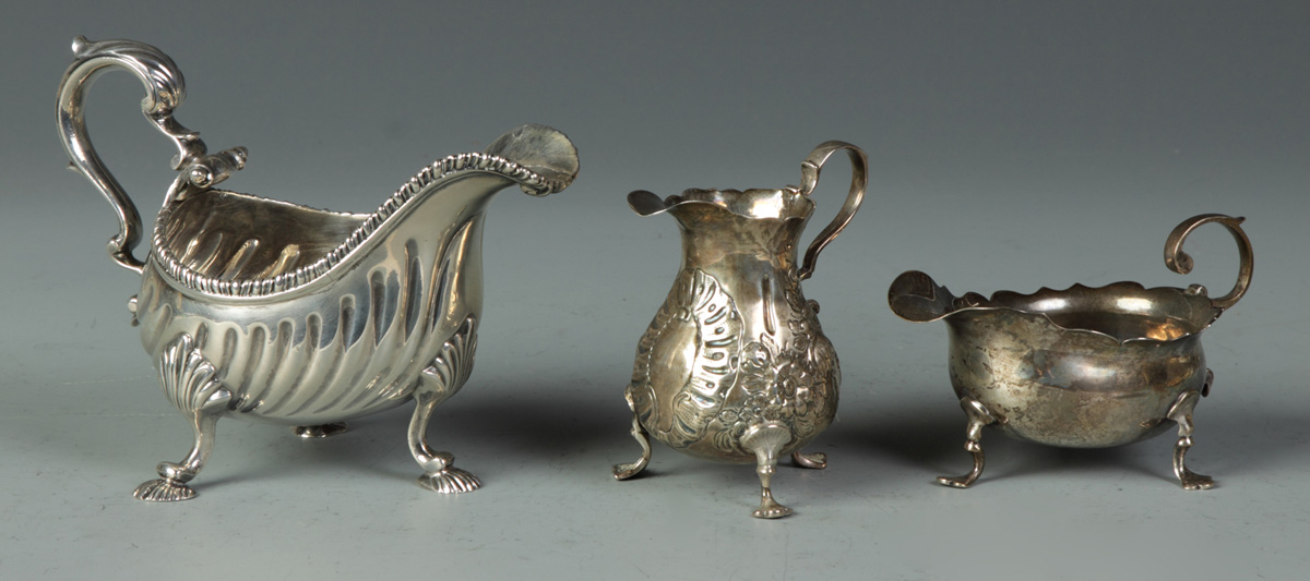 Group of Sterling Sauce Boats  135157