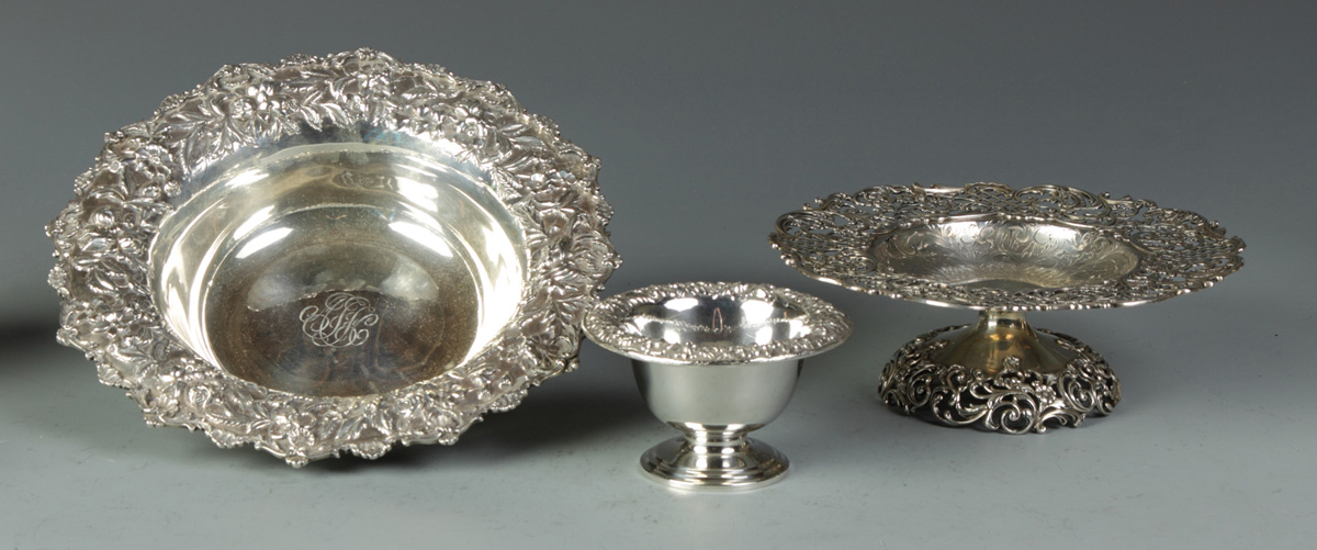 3 Sterling Compotes Bowls 109  135153