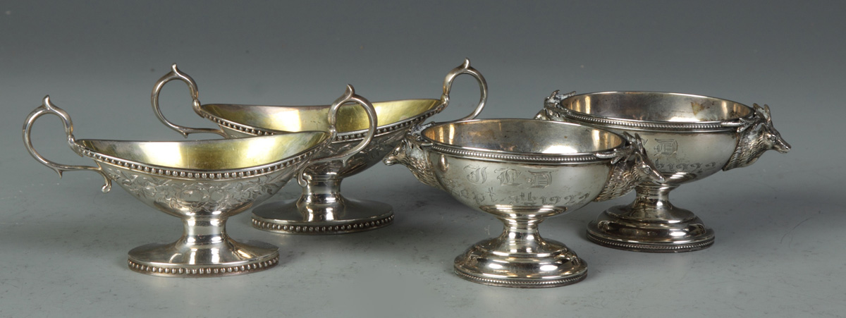 Two Pairs of Sterling Master Salts 135163