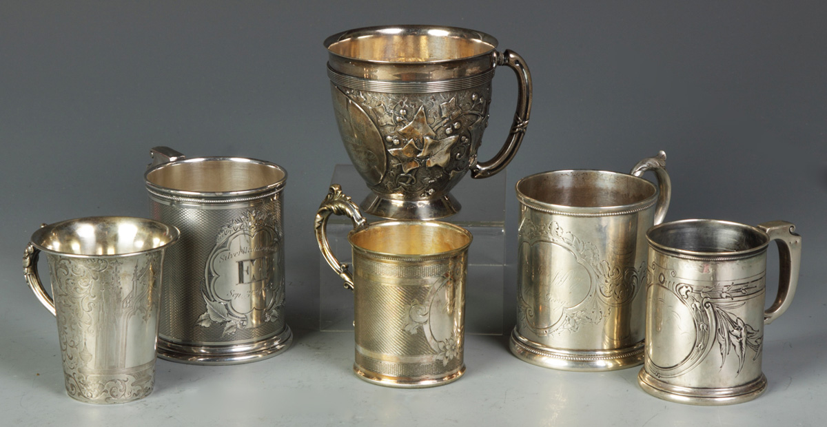 Group of 6 Various Cups 156. Group