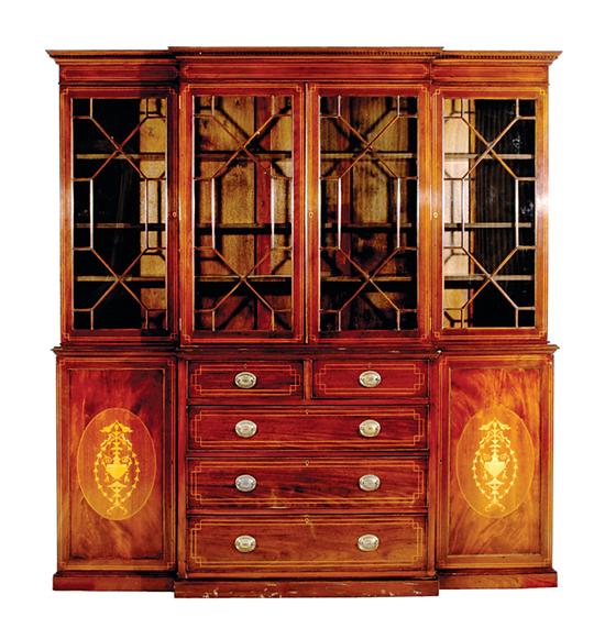 Georgian style inlaid mahogany 135220