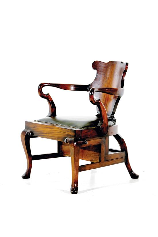 English mahogany metamorphic chair 13521a