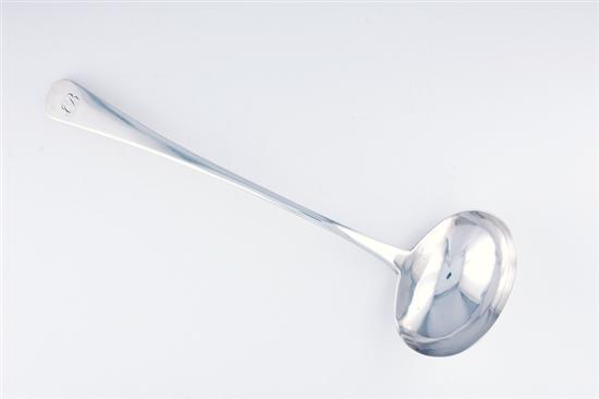 Georgian sterling ladle Peter  135271