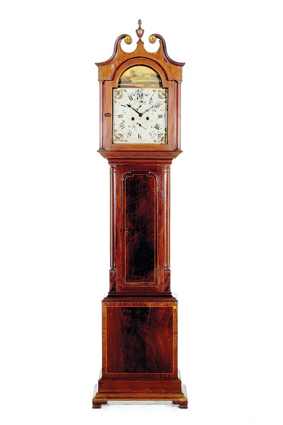 George III inlaid mahogany tall 135277