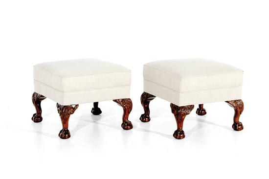 Pair Chippendale style mahogany 135282