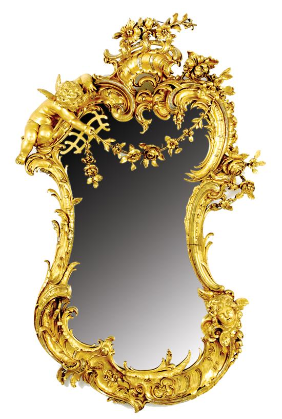 Louis XV style carved giltwood 1352a3