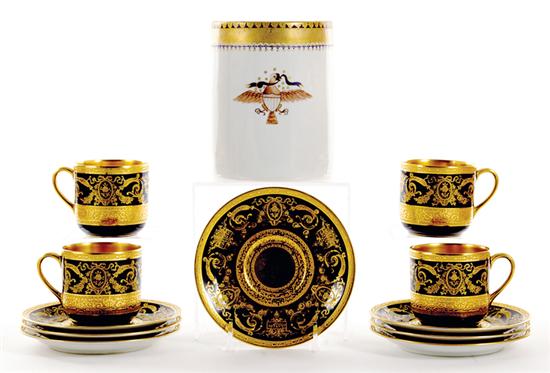 Limoges demitasse cups and Mottahedeh 135309