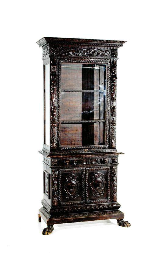 Jacobean Revival style carved walnut 135331