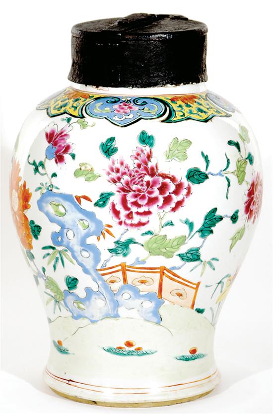 Chinese Export metal mounted porcelain 135349