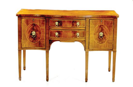 George III style inlaid mahogany 135346