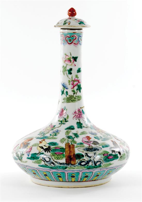 Chinese Export famille rose vase 135350