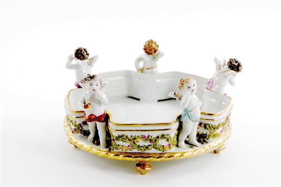 German porcelain centerpiece round 1353c3