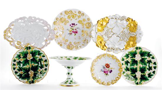 Meissen porcelain centerbowls and 1353c4