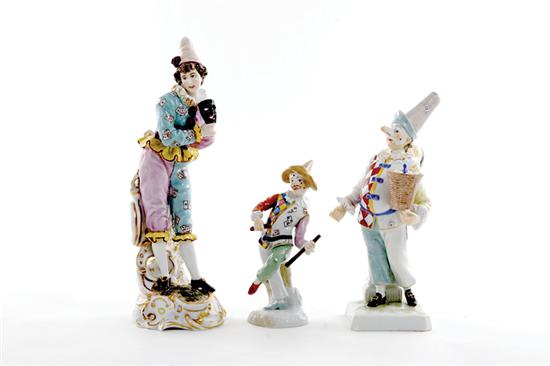 German porcelain harlequin figures 1353be