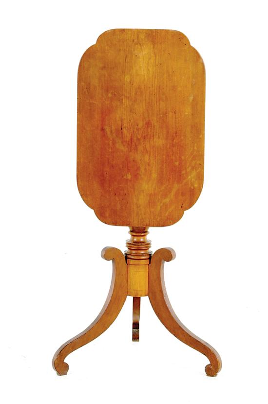 Federal cherry tilt top candlestand 135400