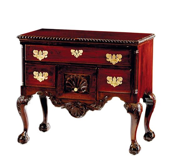 American Chippendale carved mahogany 135431