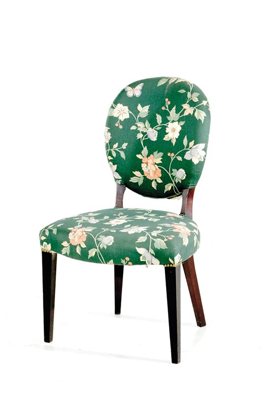 Hepplewhite mahogany side chair 135436