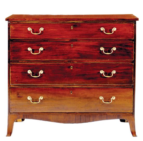 Southern Federal mahogany chest 13545e