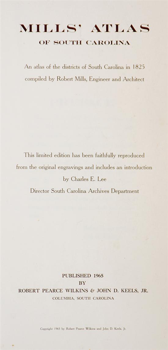 Mills Atlas of South Carolina published 135481