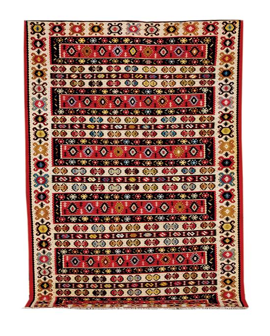 Old Tribal carpet 6 6 x 10 10  1354f0