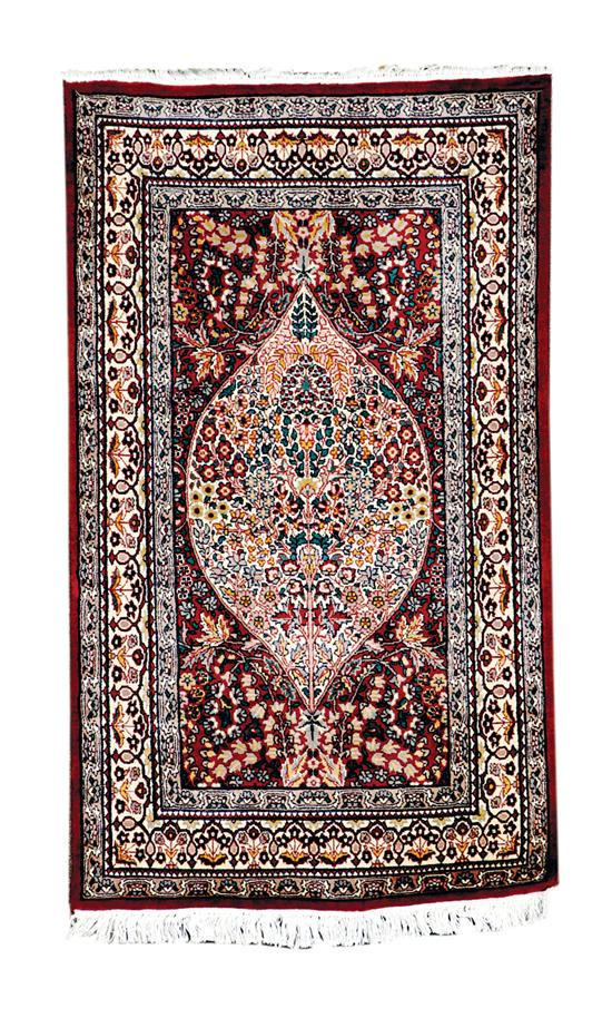 Tree of Life Isfahan carpet 3'