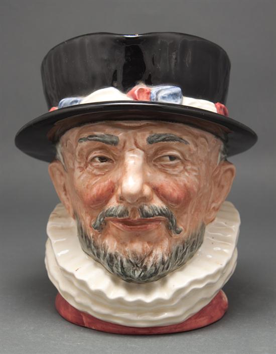 Royal Doulton ceramic character jug: