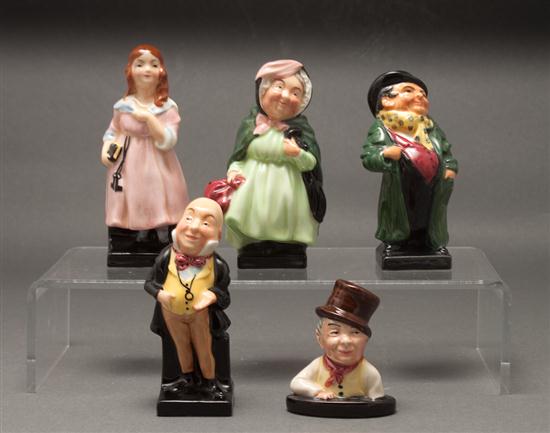 Four Royal Doulton china figures 13586c