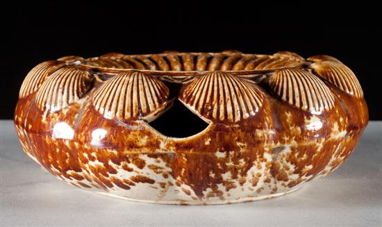 Bennington tortoise glazed earthenware 13587b
