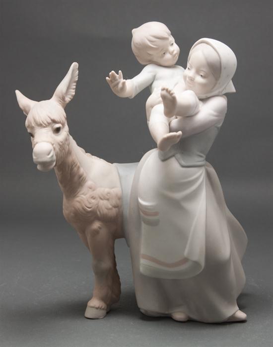 Lladro bisque figural group of 1358a3
