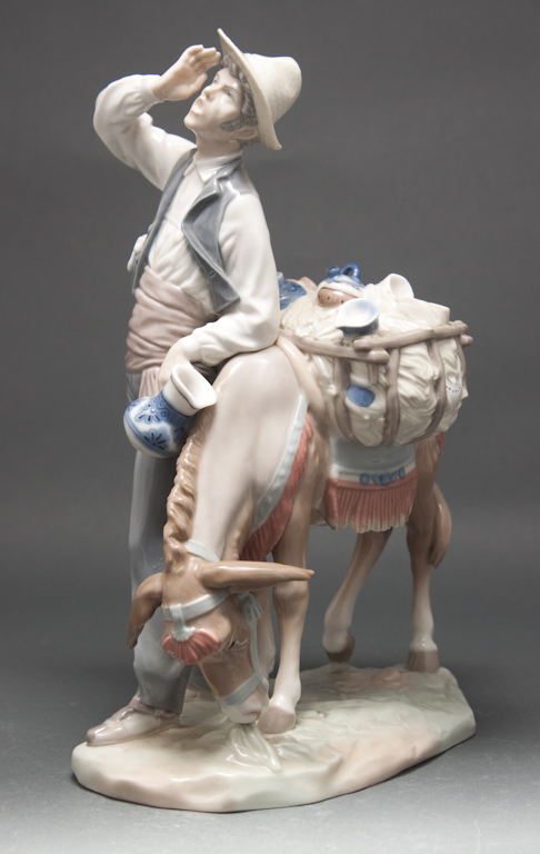 Lladro porcelain figural group