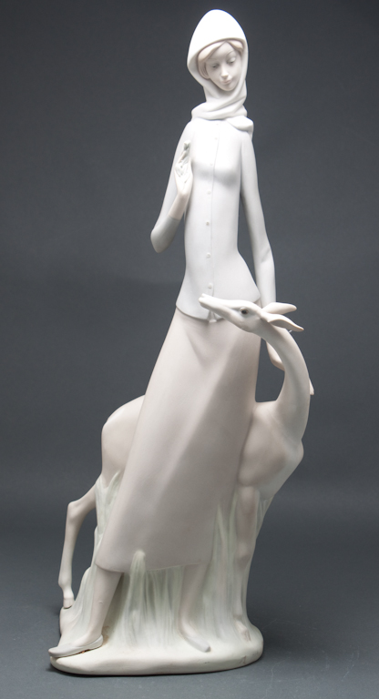 Lladro bisque porcelain figure of a