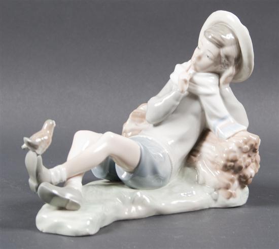 Lladro porcelain figure of a boy 1358b3