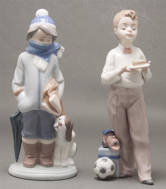 Two Lladro porcelain figures Winter 1358d8