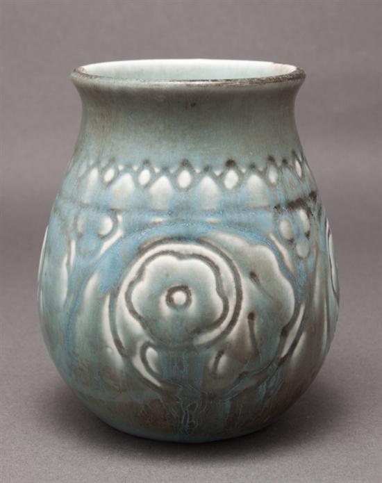 Rookwood floral incised decorated