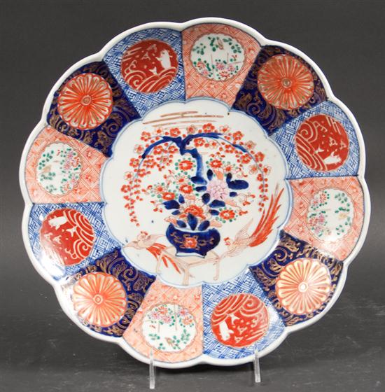 Japanese Imari porcelain charger 13591f