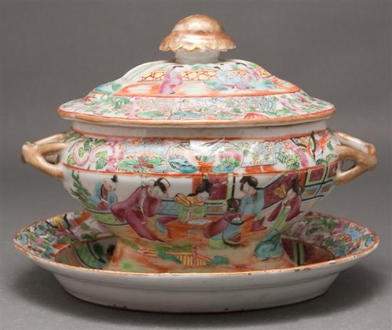Chinese Export Rose Mandarin porcelain 13593c