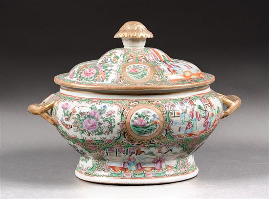 Chinese Export Rose Medallion porcelain