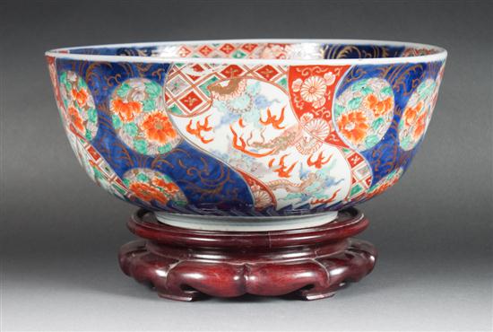 Japanese Imari porcelain bowl fourth